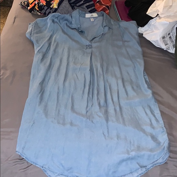 Collared Jean Dress - Picture 2 of 2